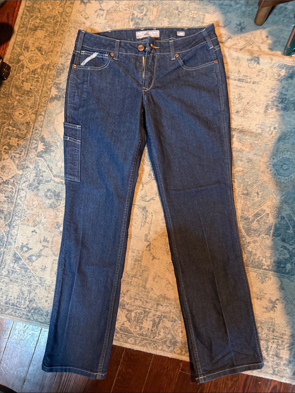 NWOT Rebar Mid Rise Women's Straight-Leg Jeans